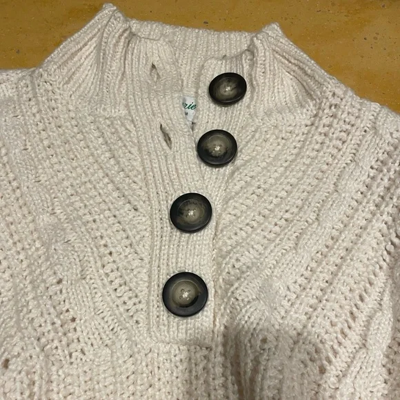 Aerie button mock sweater - Picture 4 of 4